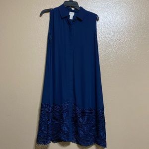 Chico’s Navy Super Soft Dress Size 1